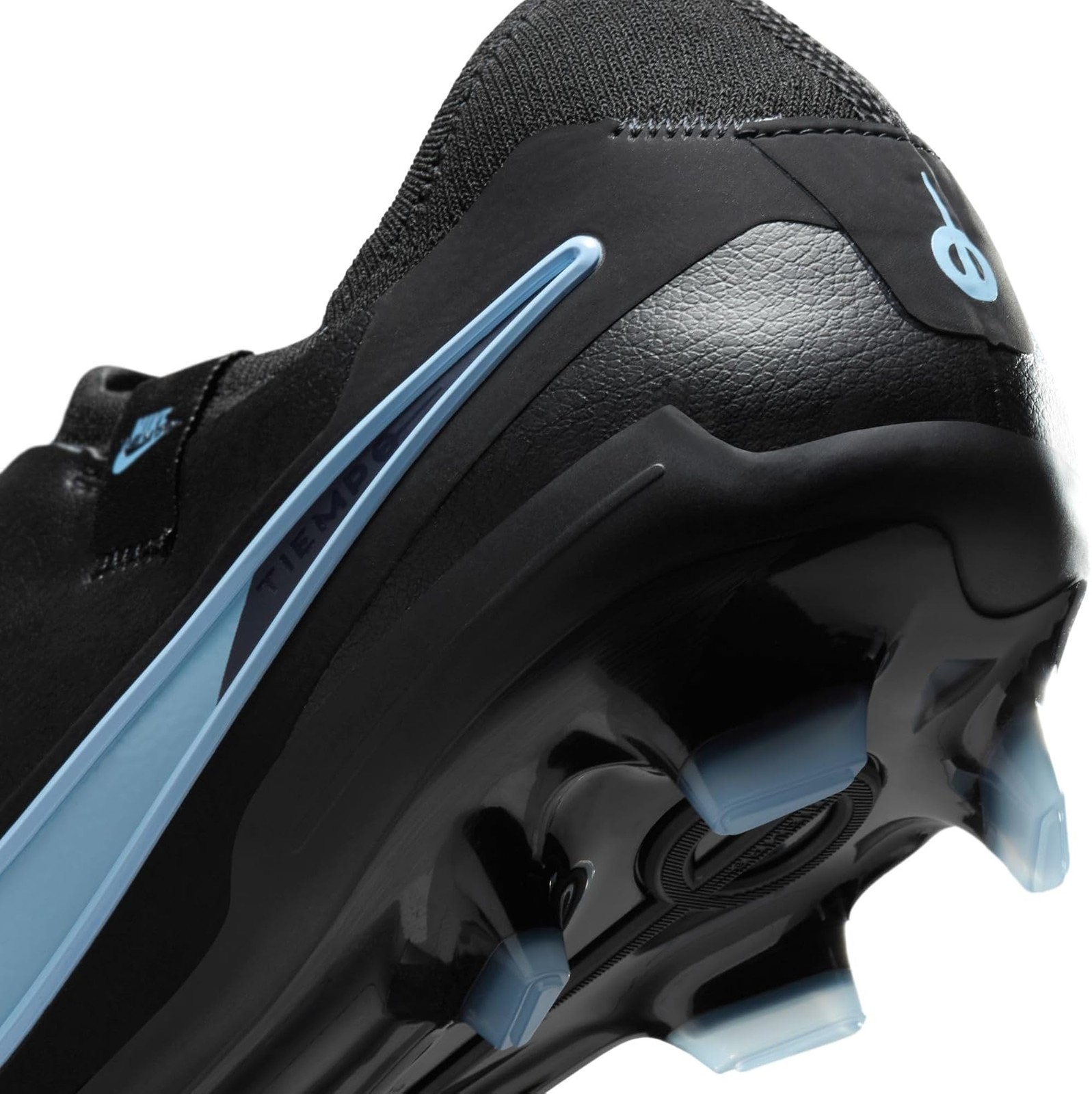 Nike Tiempo Legend 10 Pro Firm-Ground Low-Top Soccer Cleats (Black/Black) Size 7