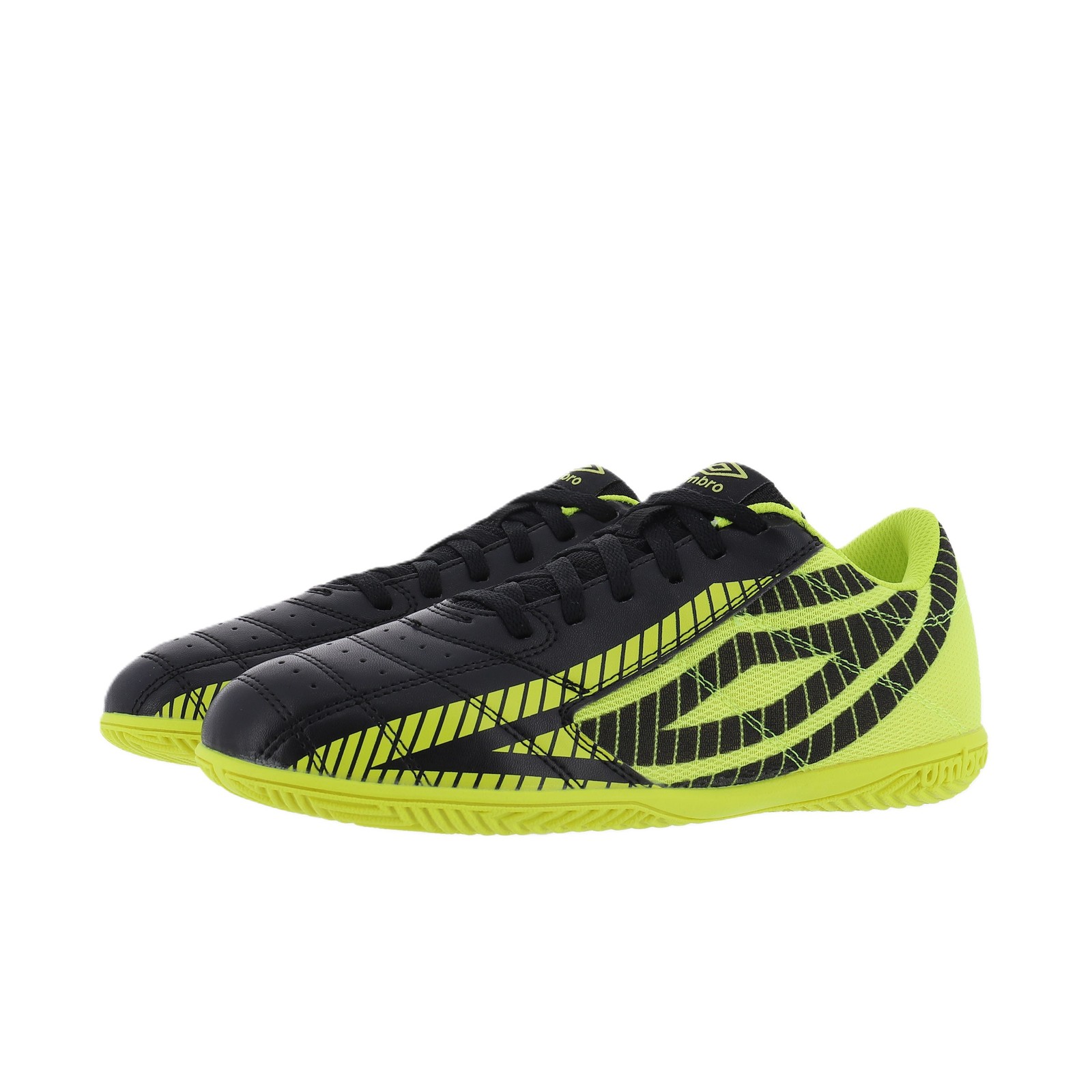 Umbro Men’s Sala Z5 Futsal Shoe Black/Yellow 81848U-CNH Size 9 *NWOB*