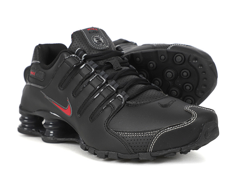 Nike Shox NZ Men’s Sportswear Casual Shoes Lifestyle Sneakers Black 378341-017