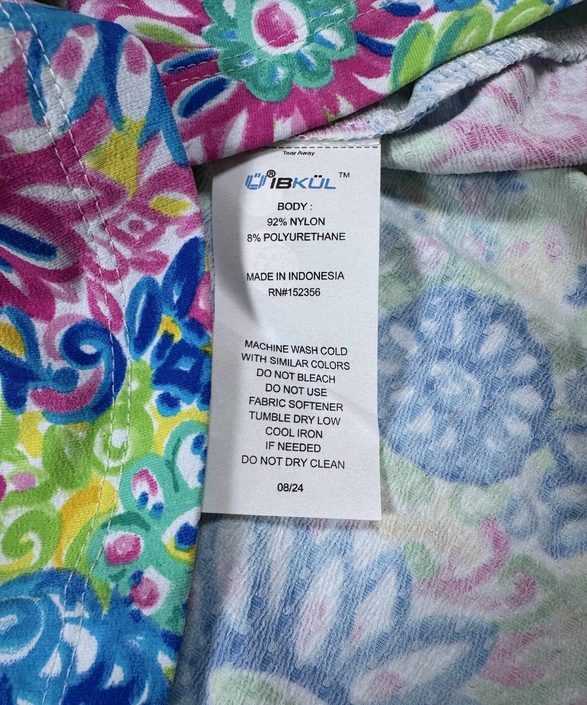 NWT IBKUL Golf Tennis 1/4 Zip Pullover Top XS S M L XL Flowers Longsleeve J5