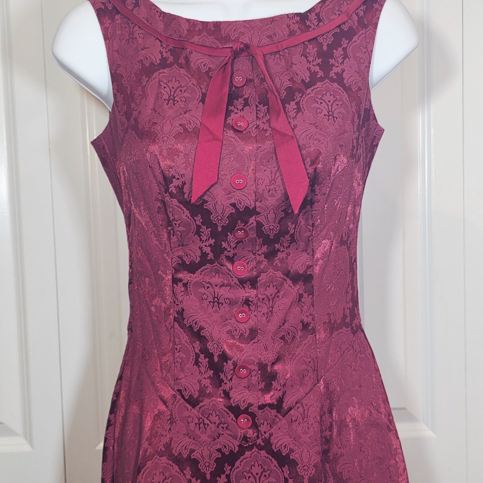 Kitten D’Amour A Stitch In Time Limited Edition 76/ 300 Brocade Retro Dress 6