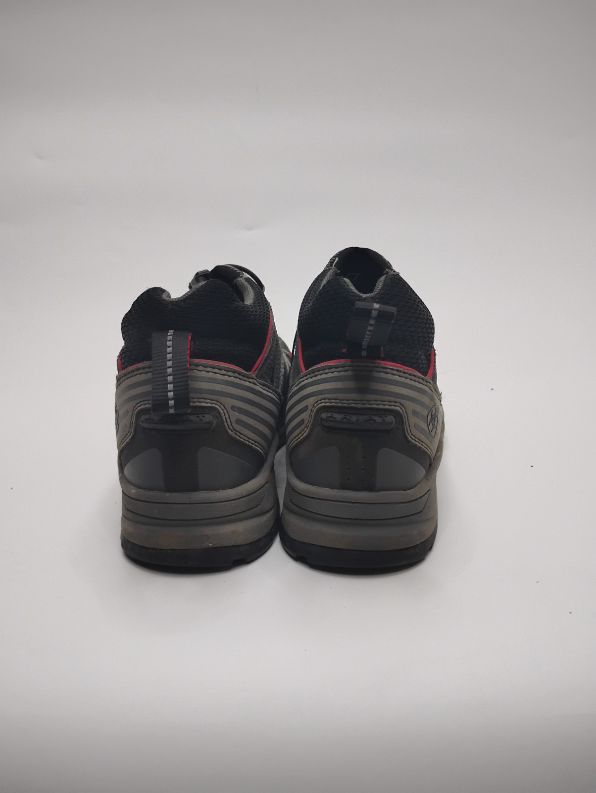 Ariat Skyline Slip-on Black Red Leather Mesh Hiking Shoes 10017447 Women Sz 8 B