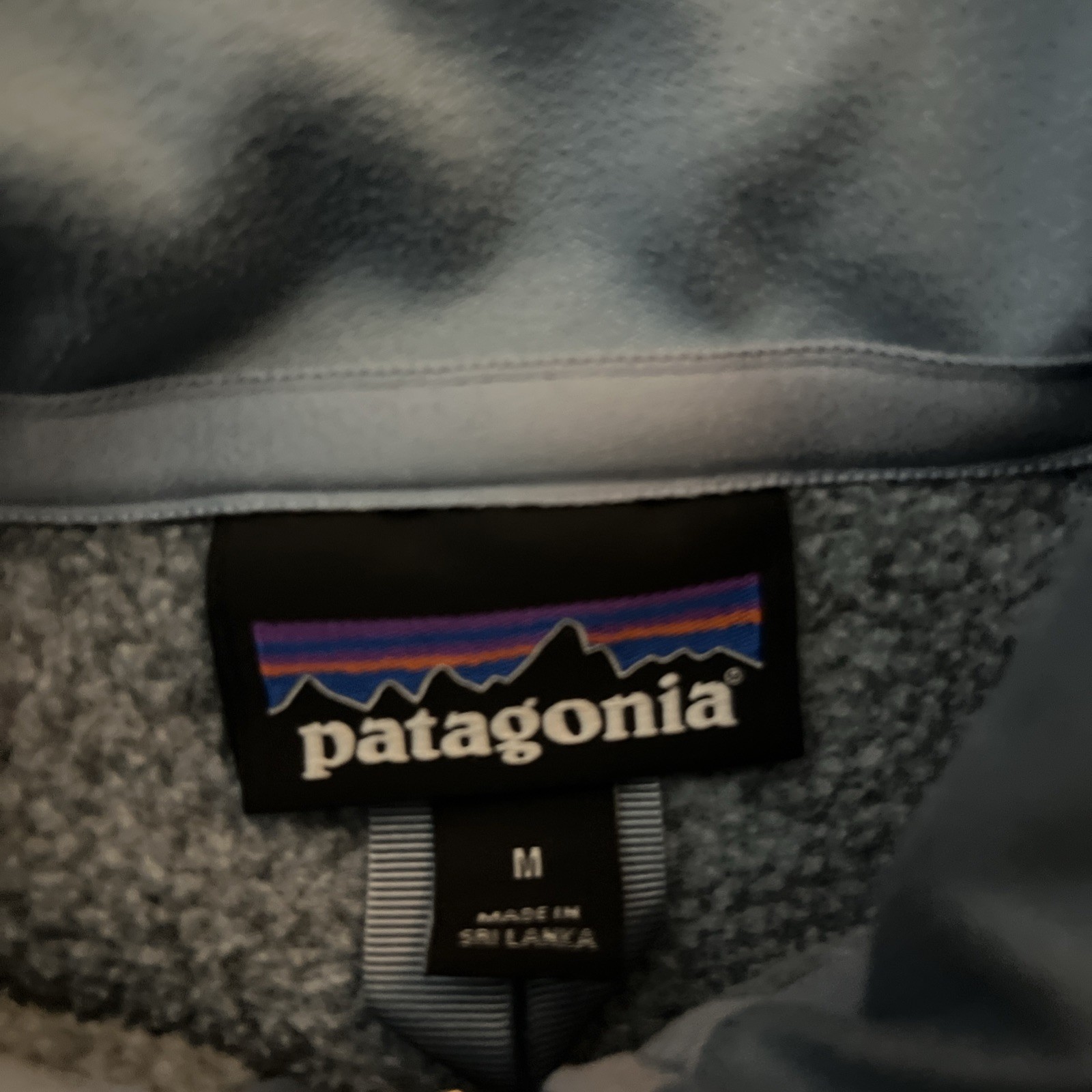 Patagonia Size Medium Quarter Zip Jacket ￼