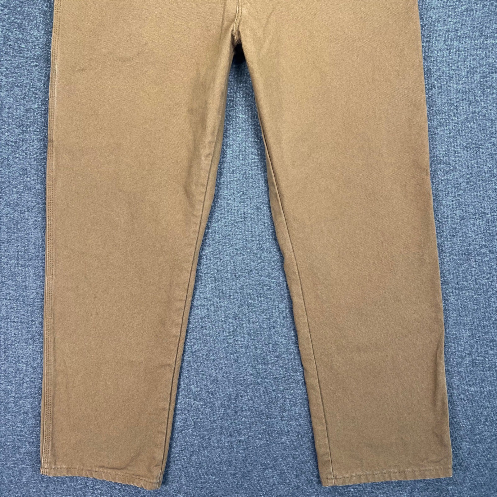 Dickies Carpenter Pants Mens 38×32 Brown Duck Canvas Workwear Utility Rugged Y2K