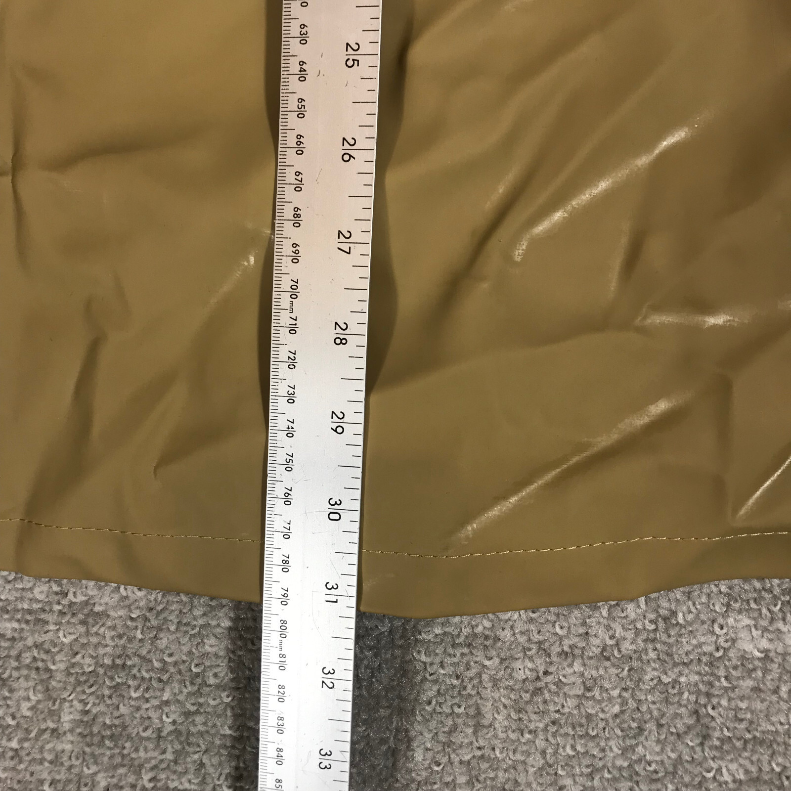 Stutterheim Stockholm Jacket Womens 3XS XXXS Sand Hoodie Unisex Mosebacke Tan