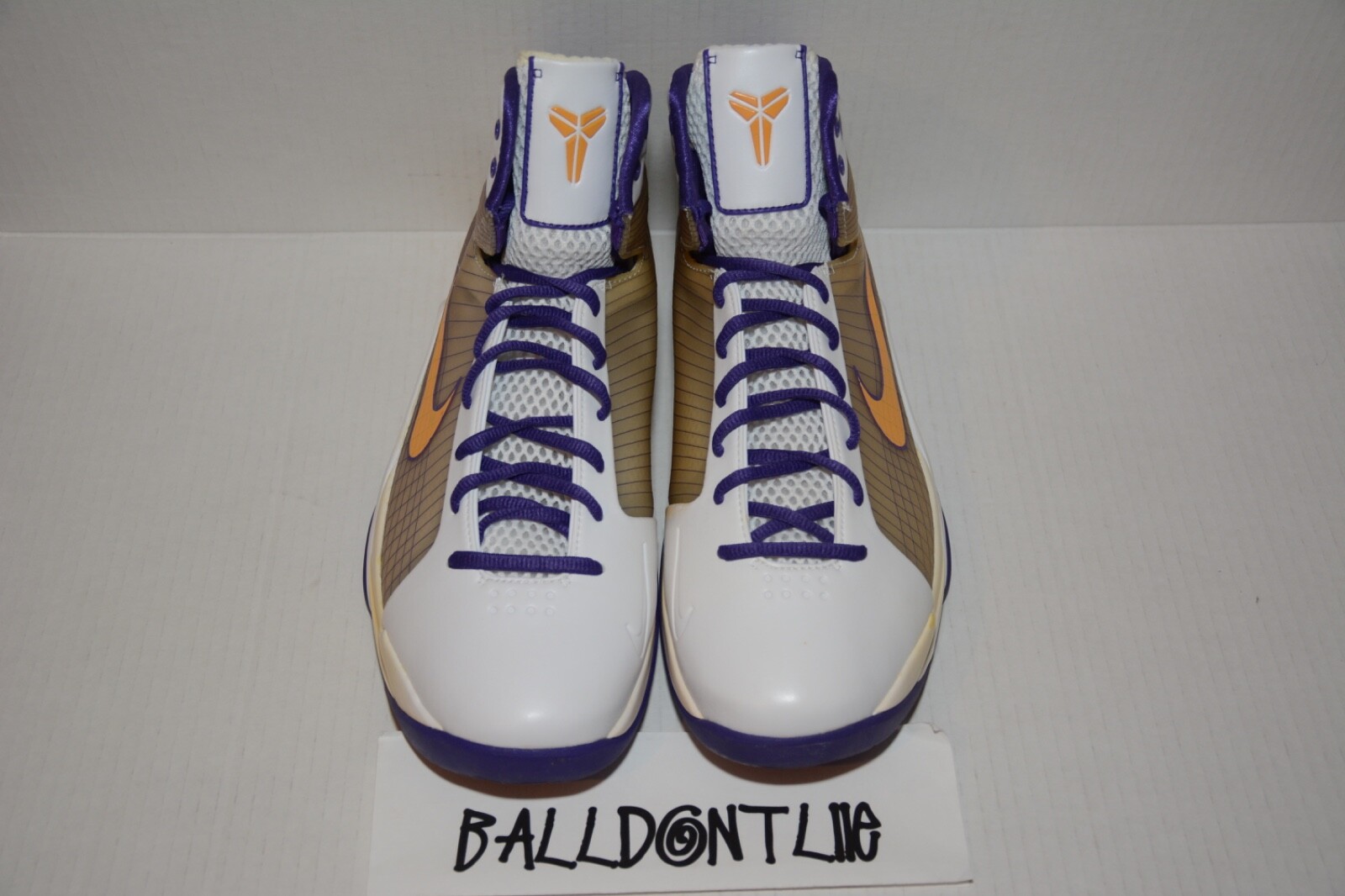 Nike Hyperdunk Supreme Lakers Home Kobe Bryant All Star MVP Big Stage Mamba