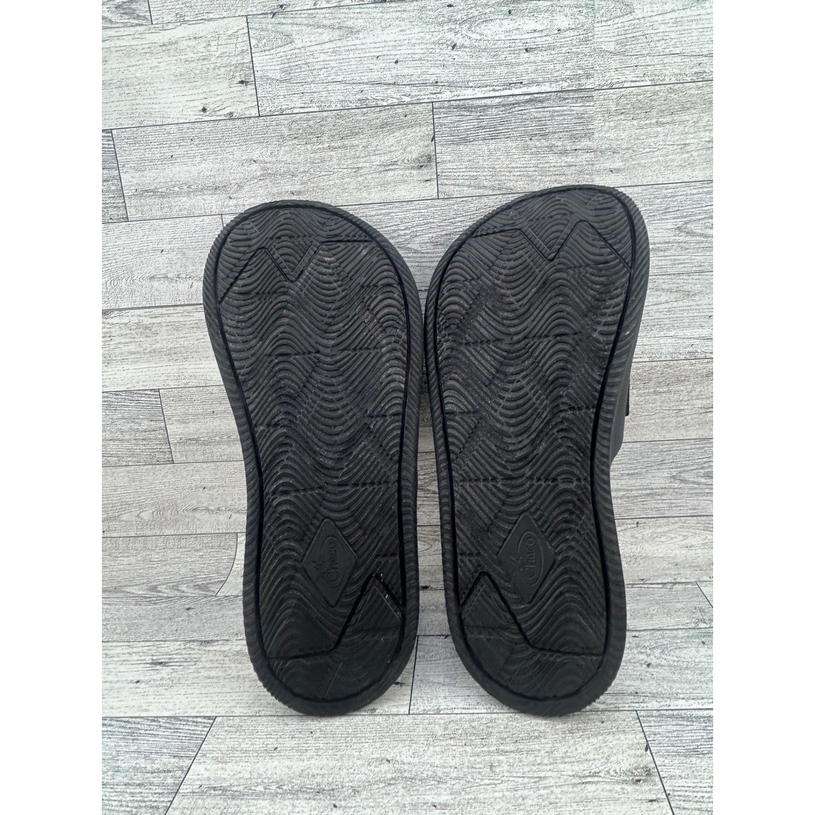 Chaco Chillos Slide Sandals Black Adjustable Z-Strap Sport Recovery Men Sz 10