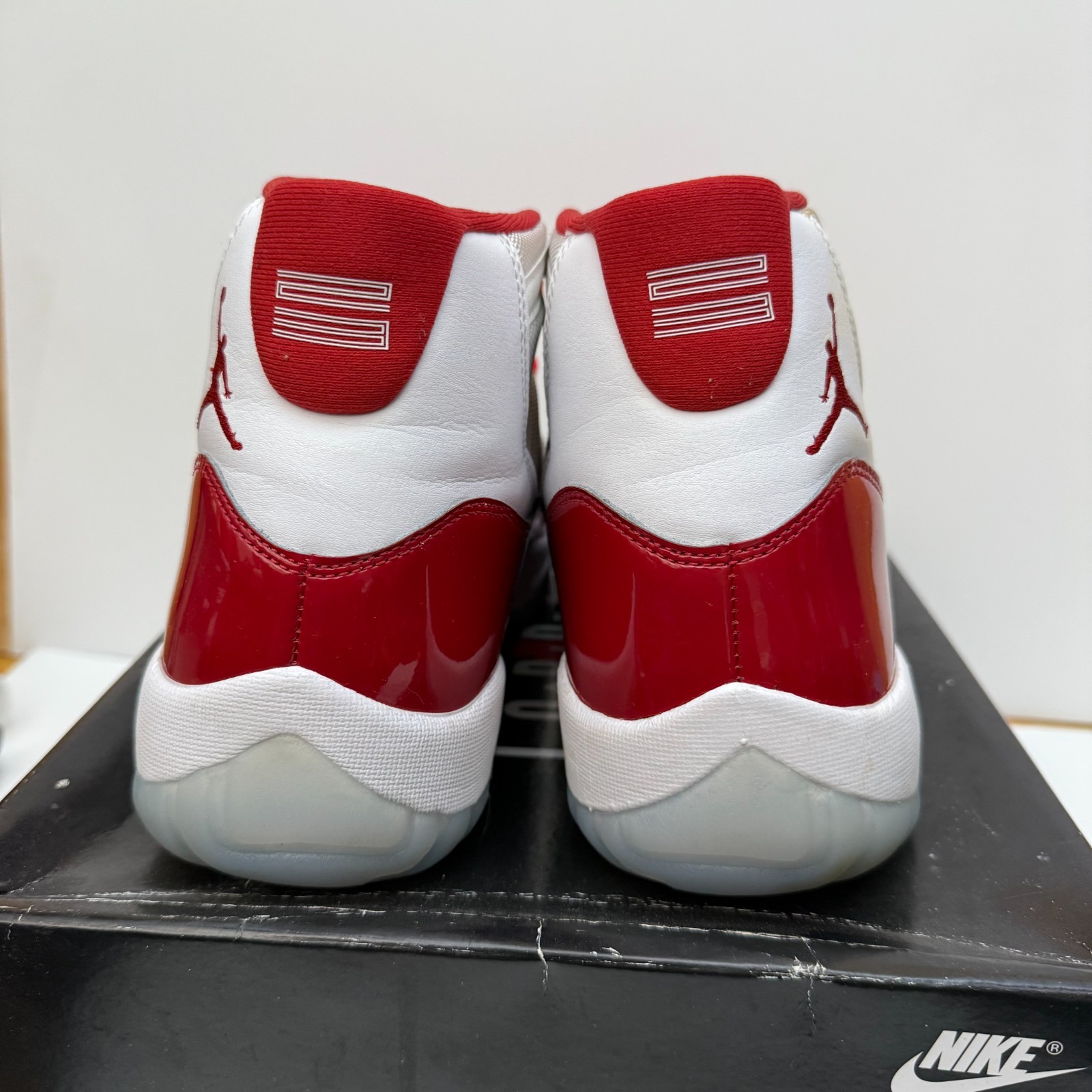 Air Jordan 11 Retro White/Varsity Red CT8012-116 Size 12