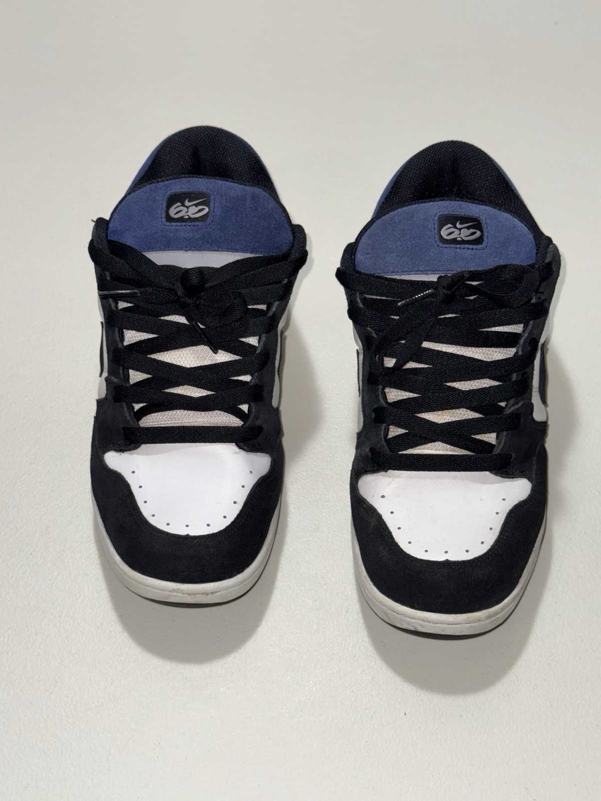 Nike 6.0 Air Mogan Low 2009 White Team Royal Black Men’s 10.5 311839-902