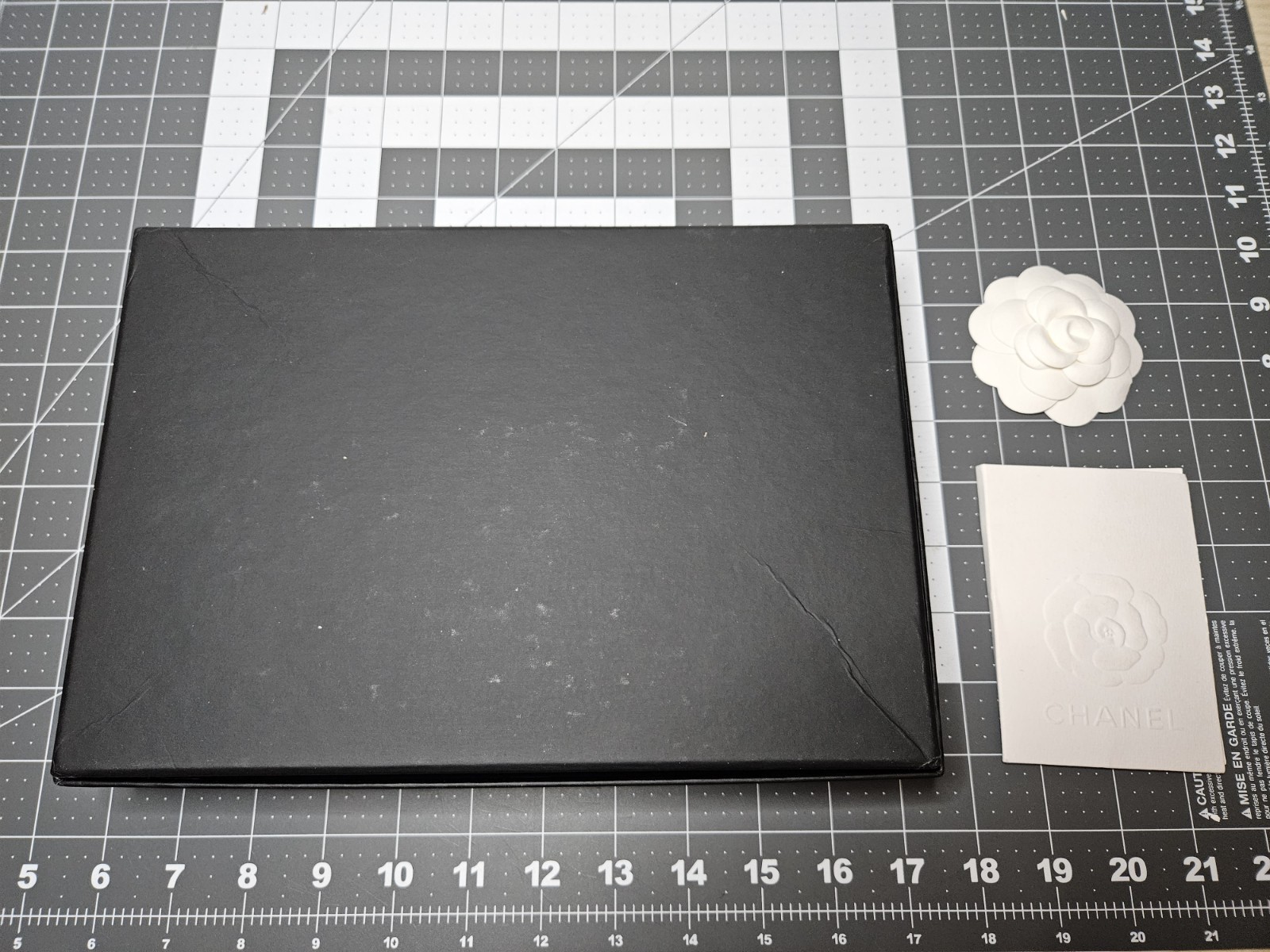 Authentic CHANEL Medium Box with Lid, 10.25″ x 7″ x 2.5″
