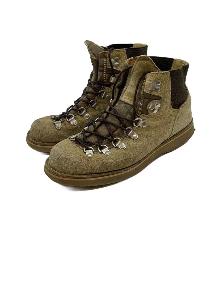 Danner Lace-Up Boots/Vertigo/Beg/Suede/Work Boots/Vibram Sole BFL43