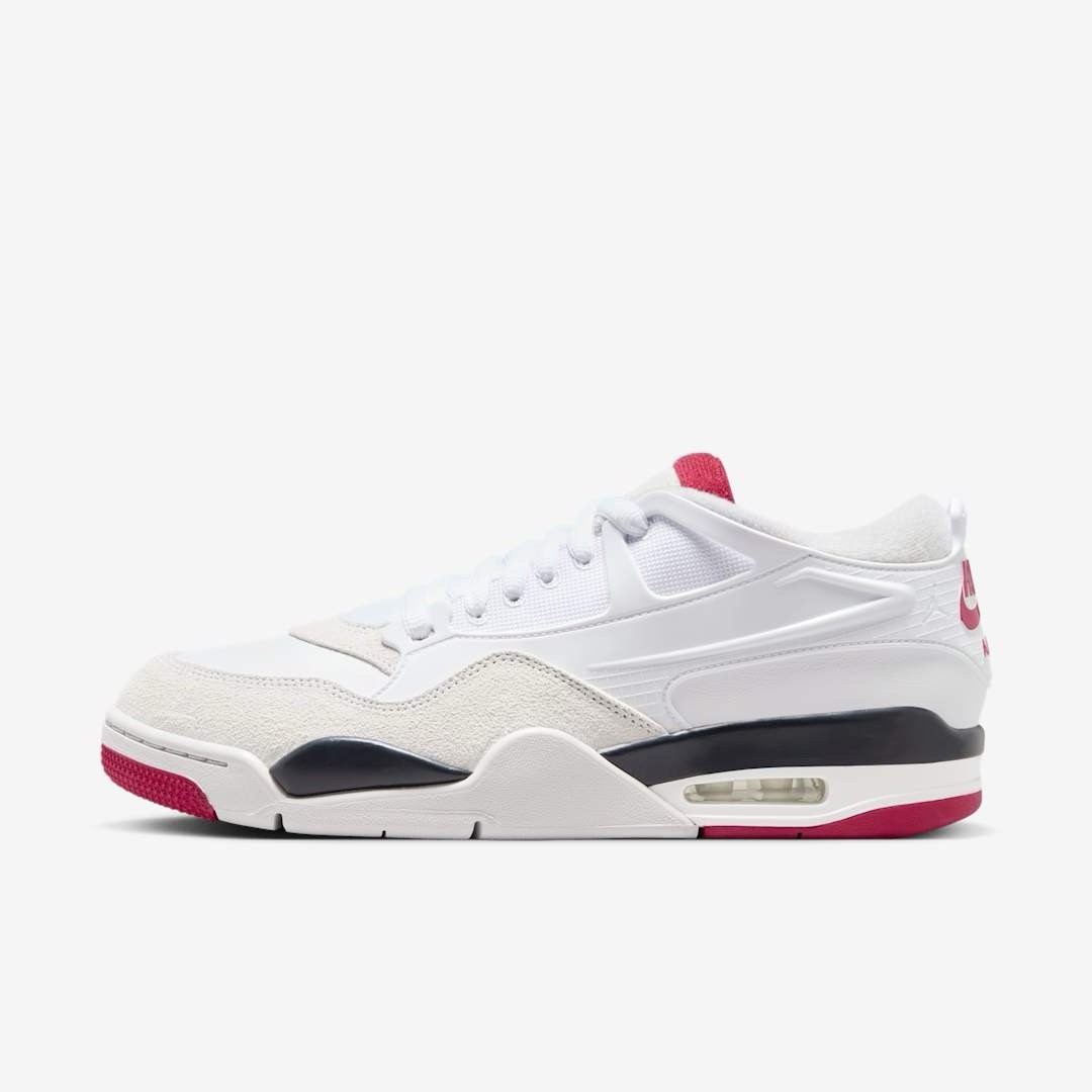 Nike Air Jordan 4 RM White Varsity Fire Red Black Shoes FQ7939-102 Men’s Size 11