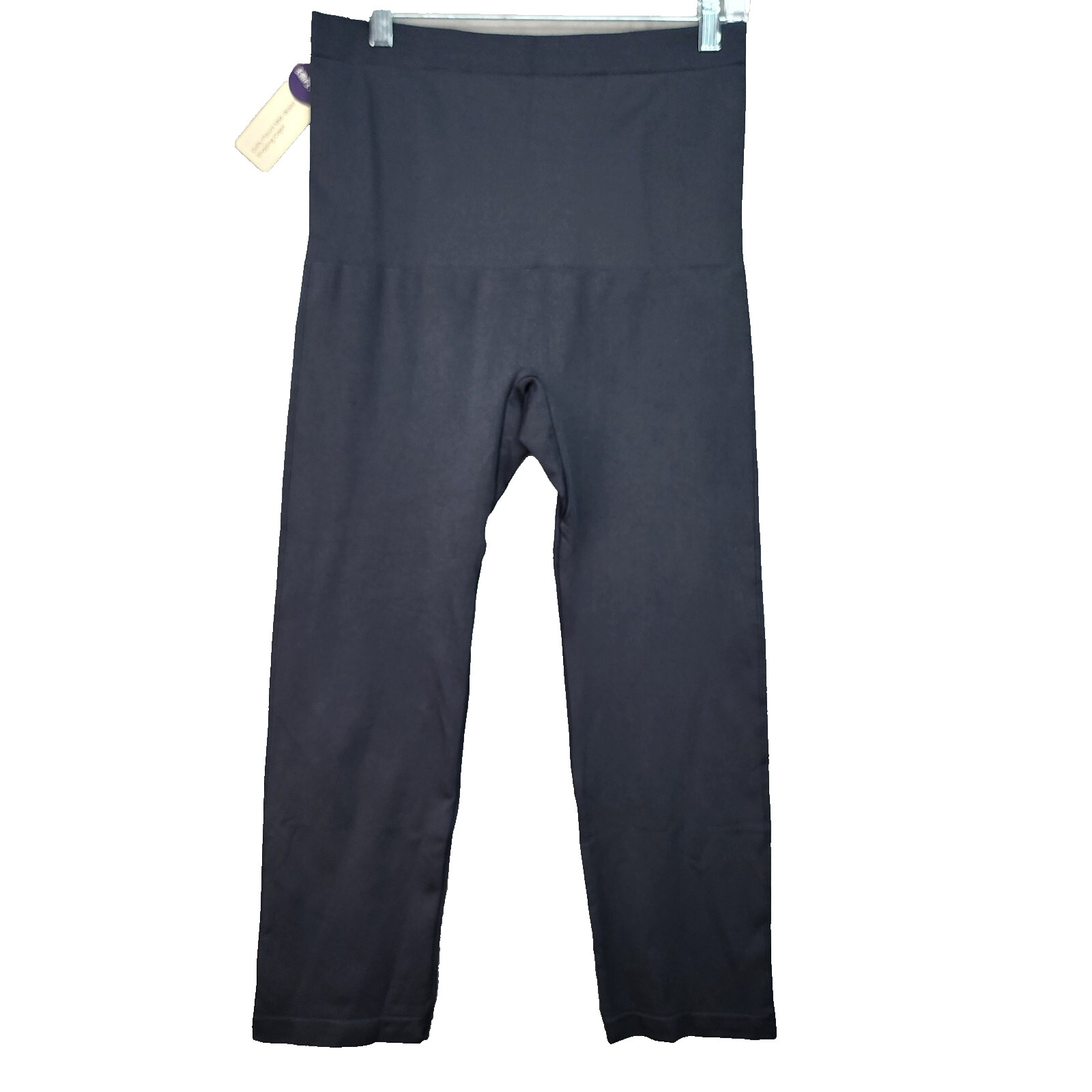 NWT Empetua Daily Flaunt Mid-Waist Shaping Capri Black Women’s 2XL Tummy Control