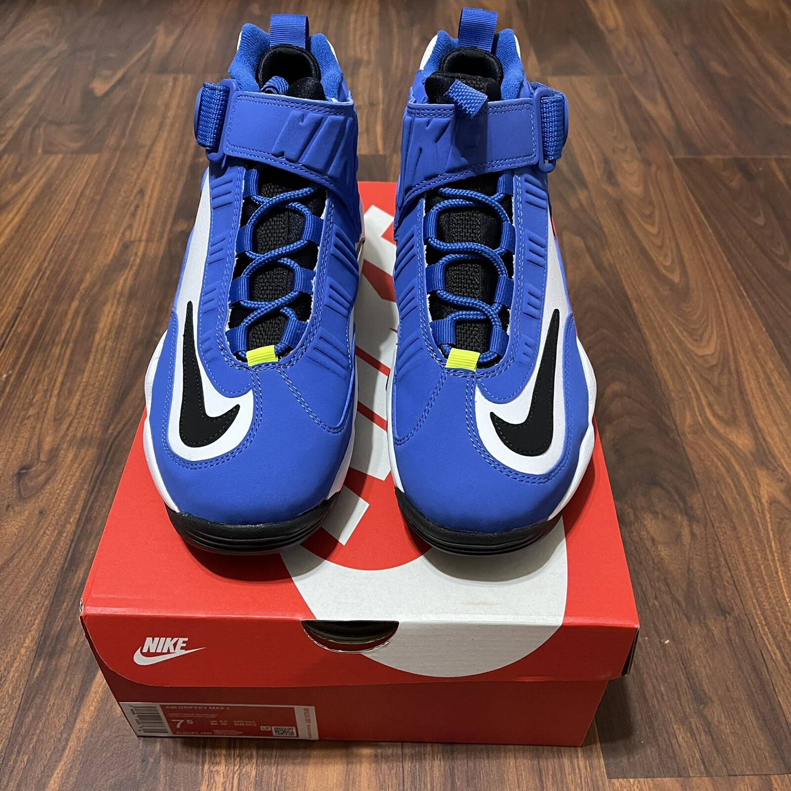 Nike Air Griffey Max 1 Varsity Royal 2021 DJ5161-400 Size 7.5 In Hand