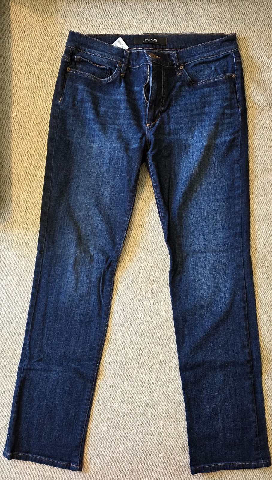 Joe’s Jeans Men’s W34 (34×32) Straight Leg Blue Denim Cotton Blend Stretch