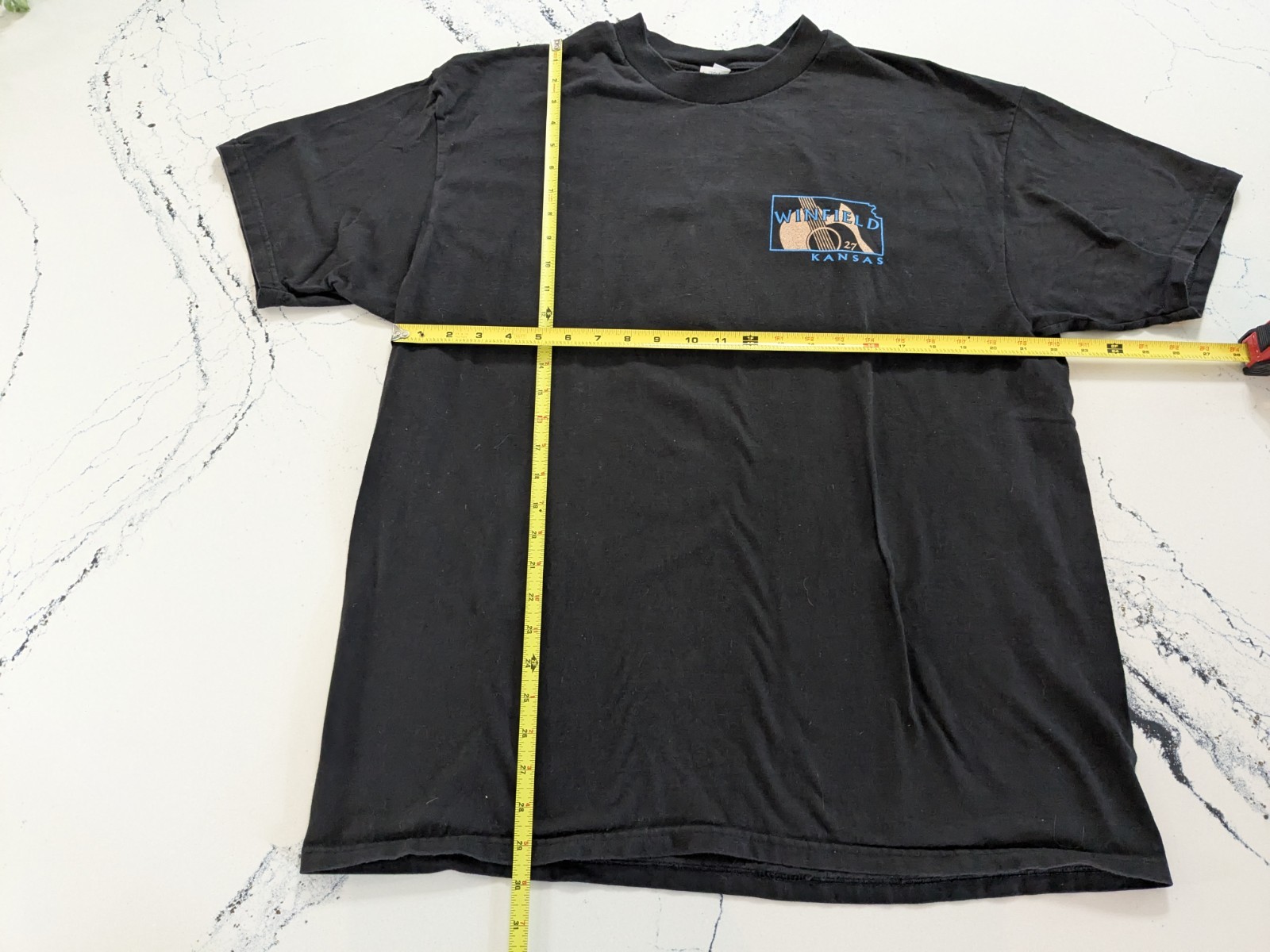 VTG 1998 National Flat Pickin’ Championship Winfield Bluegrass Graphic T Shirt L
