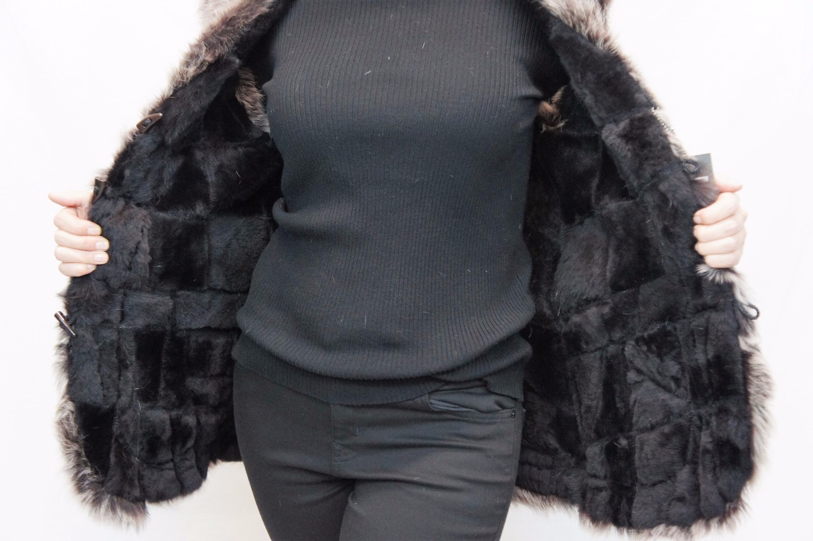 Long Women 100% GENUINE SHEEPSKIN SHEARLING LEATHER Toscana Fur Vest 4 Colors