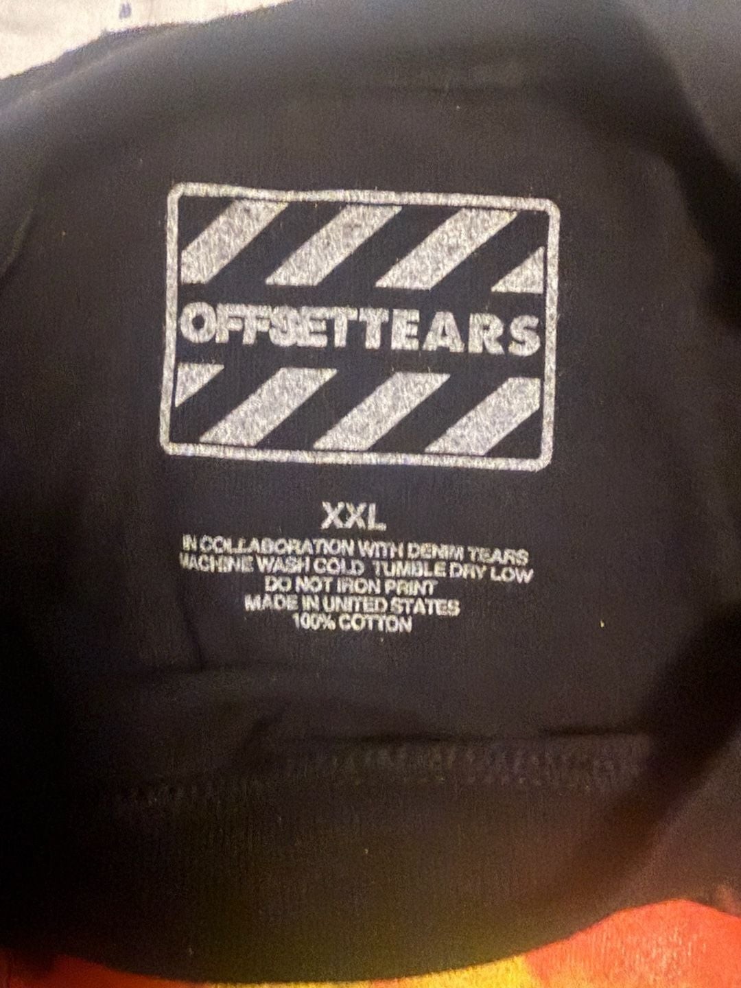 Denim Tears x Offset Set It Off #1 T-Shirt Black