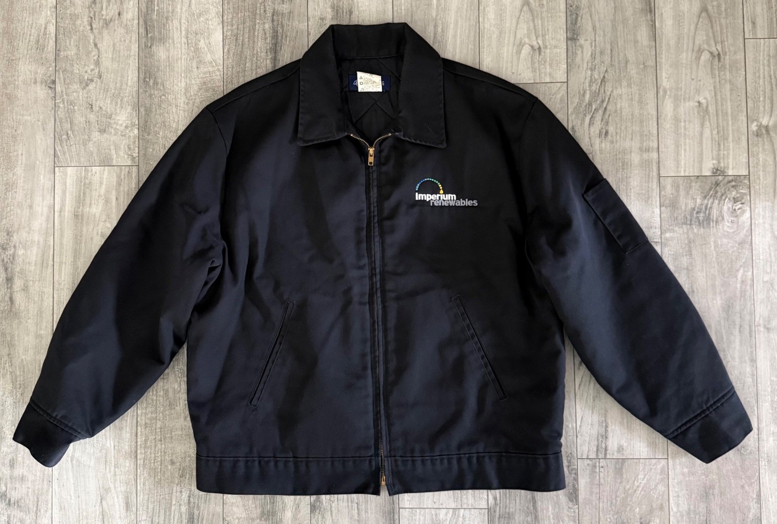 Dickies Insulated Eisenhower Front Zip Jacket – Black, Size L