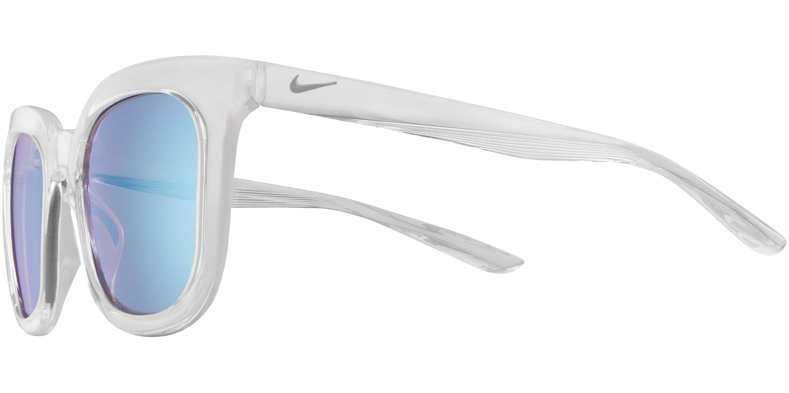 Nike Myriad M Crystal Soft Square Sunglasses w/ Mirror Lens – NKEV1154 913