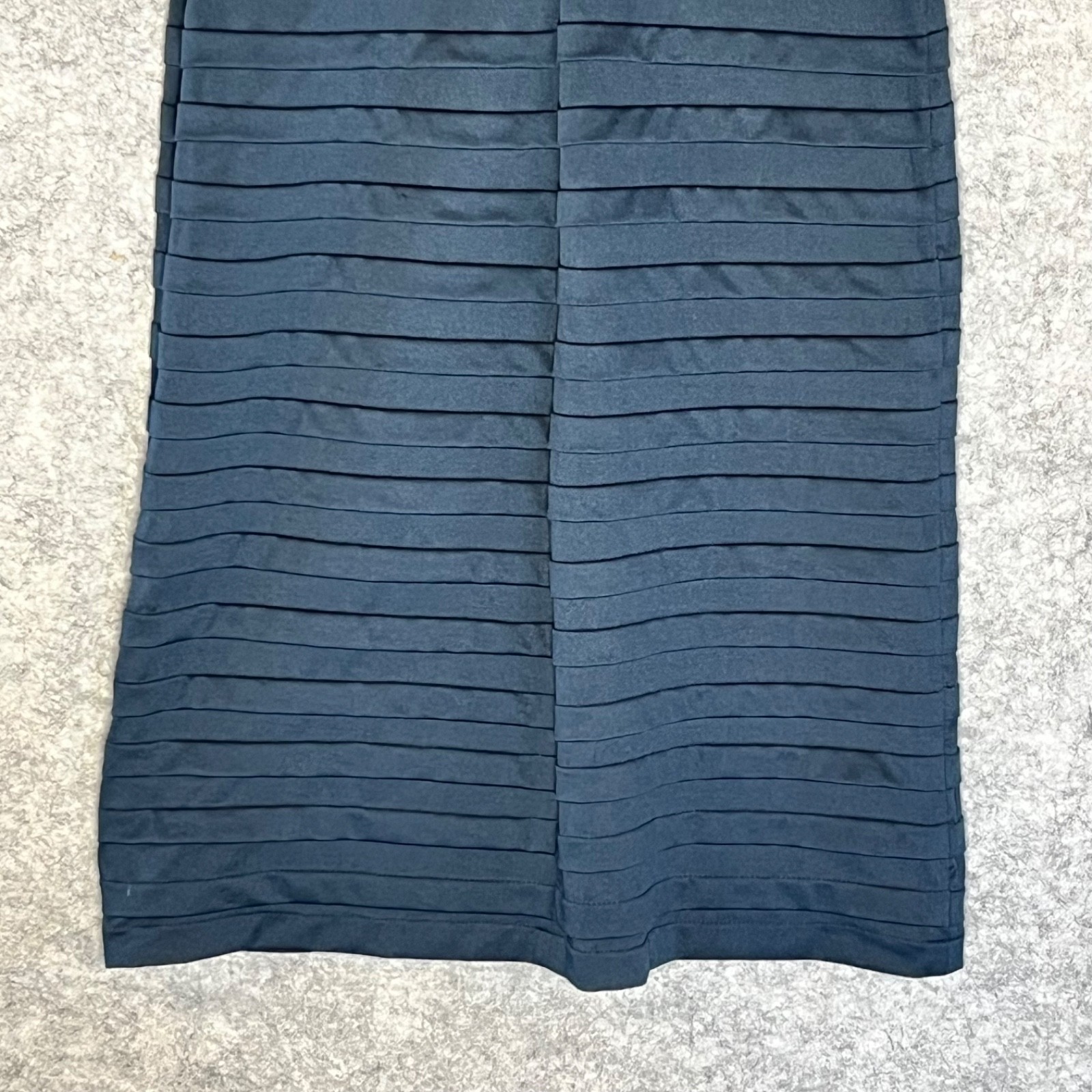 Phase Eight Womens Bodycon Pencil Dress Blue Pleated Cocktail Evening UK10