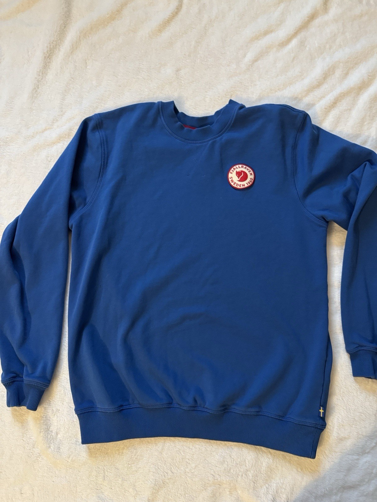 Fjallraven Vardag 1960 Logo Badge Pullover Sweater Men’s Medium M $100