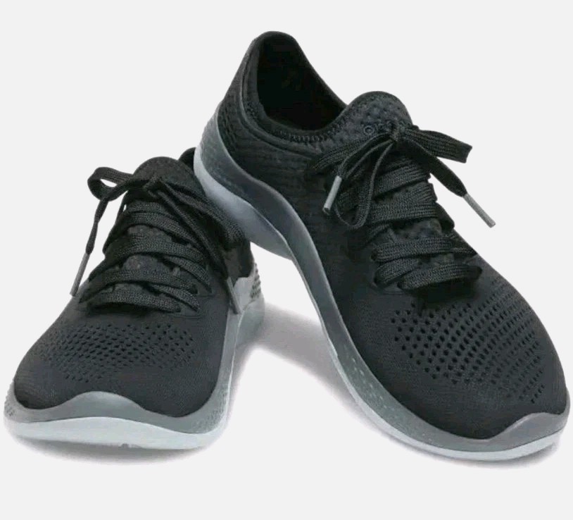 CROCS Shoes LiteRide 360 Pacer Slip On Sneakers Mens 6 Womens 8 Unisex Black
