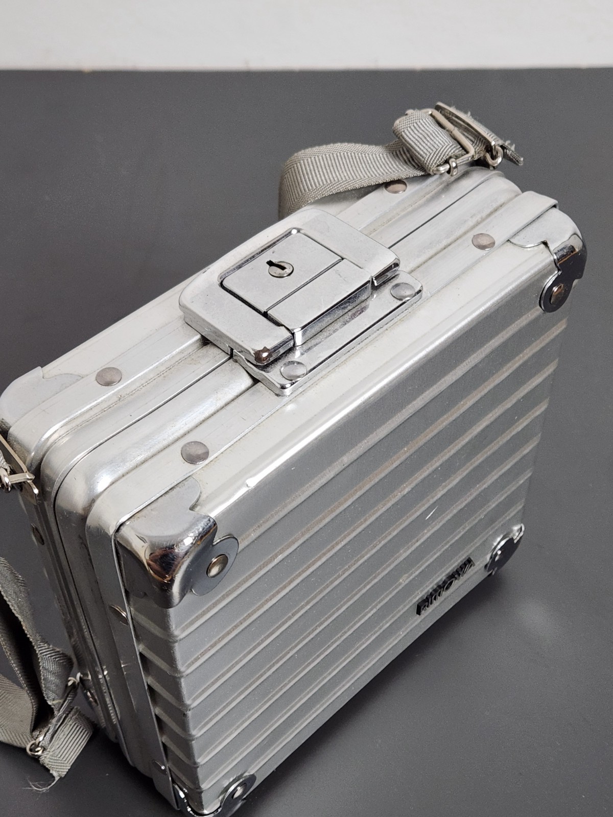 Genuine RIMOWA Mini PICCOLO bag/case/bag/handbag with strap (pre-LVMH) RARE!