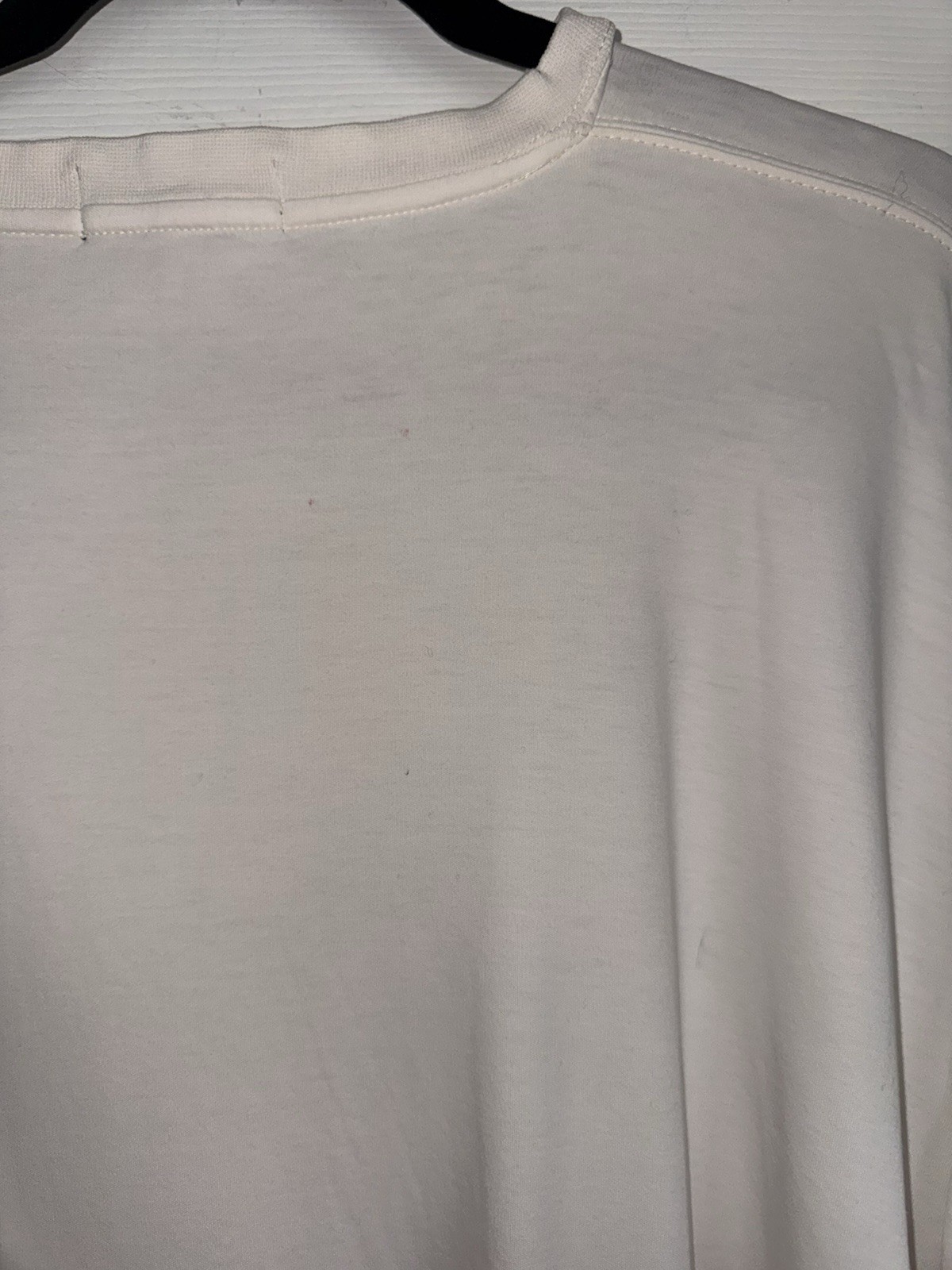 ESKANDAR Neiman Marcus Boat Neck Pima Cotton Soft Long Sleeve Tee Shirt One Size