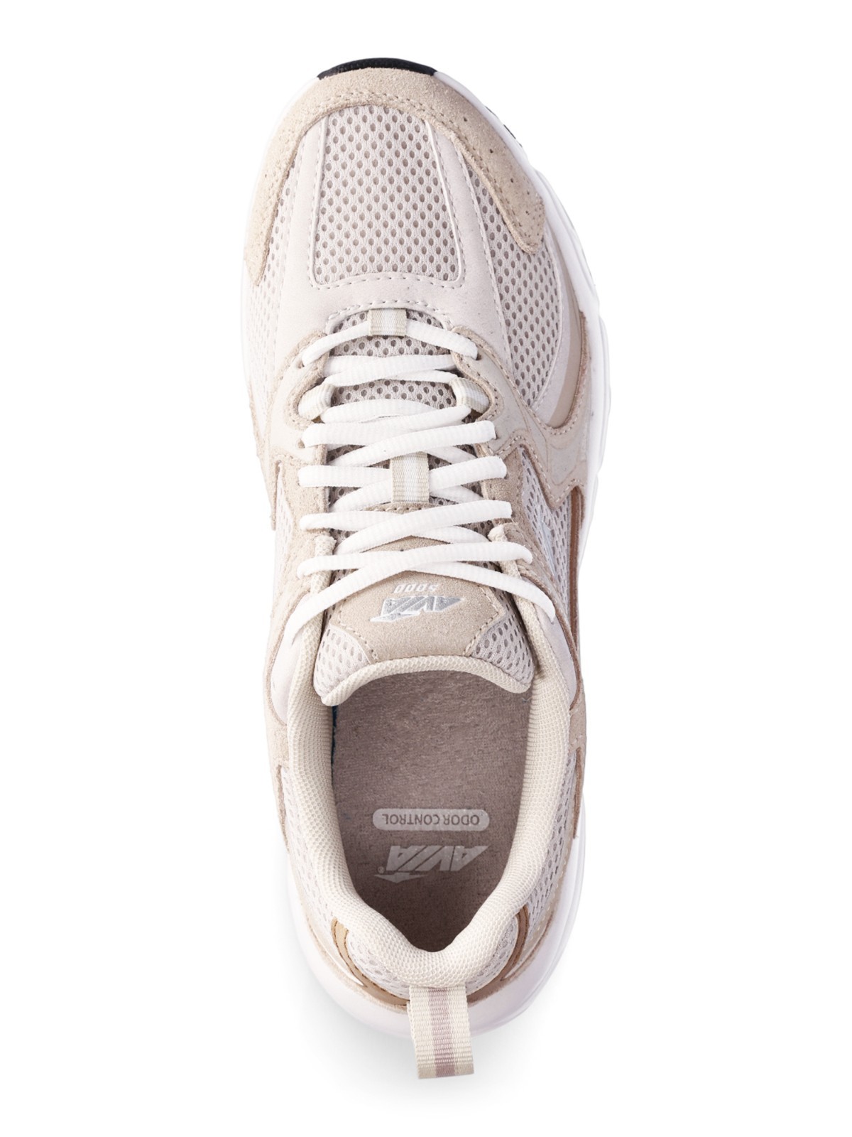 NEW Avia 5000 Women Performance Sneakers Wide Width Neutral Suede Shoes
