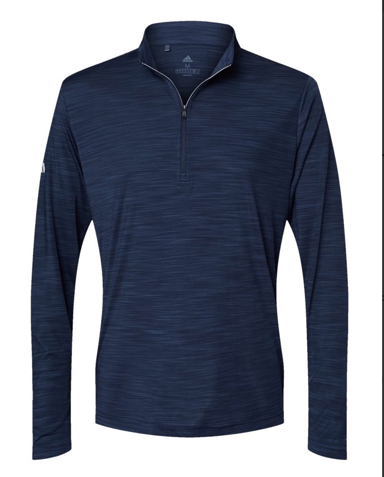 Adidas A475 Men’s Collegiate Navy Lightweight Golf Quarter-zip Pullover UPF – L