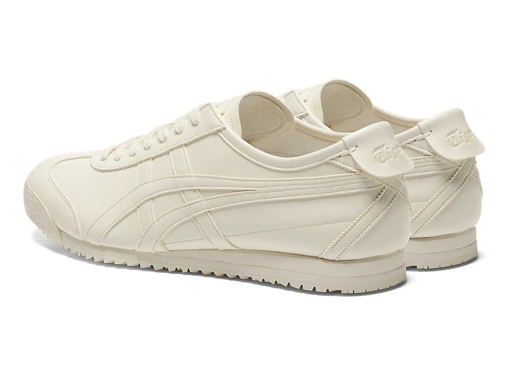 Onitsuka Tiger Mexico 66 Cream White Leather Sneakers Shoes Unisex w/ Box