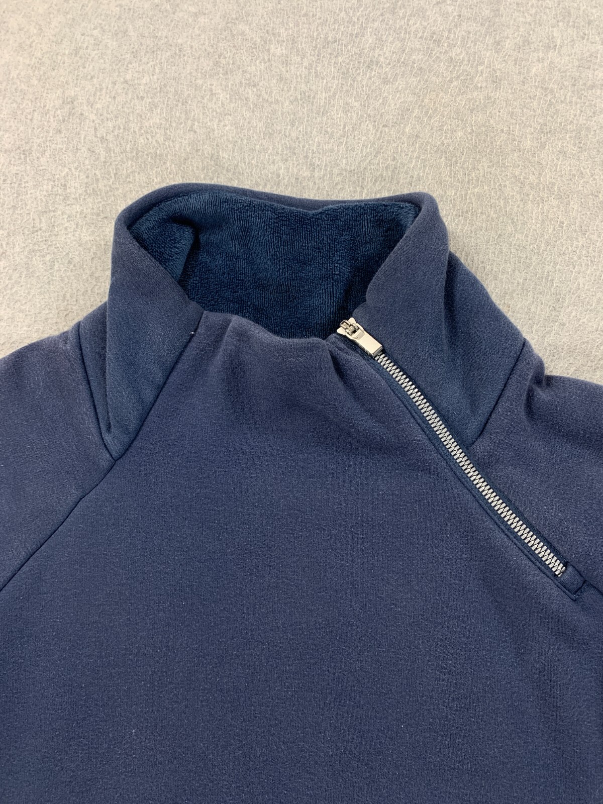 Athleta Cotton/Poly Blend Athletic Pullover (Women’s XX-Small) Blue