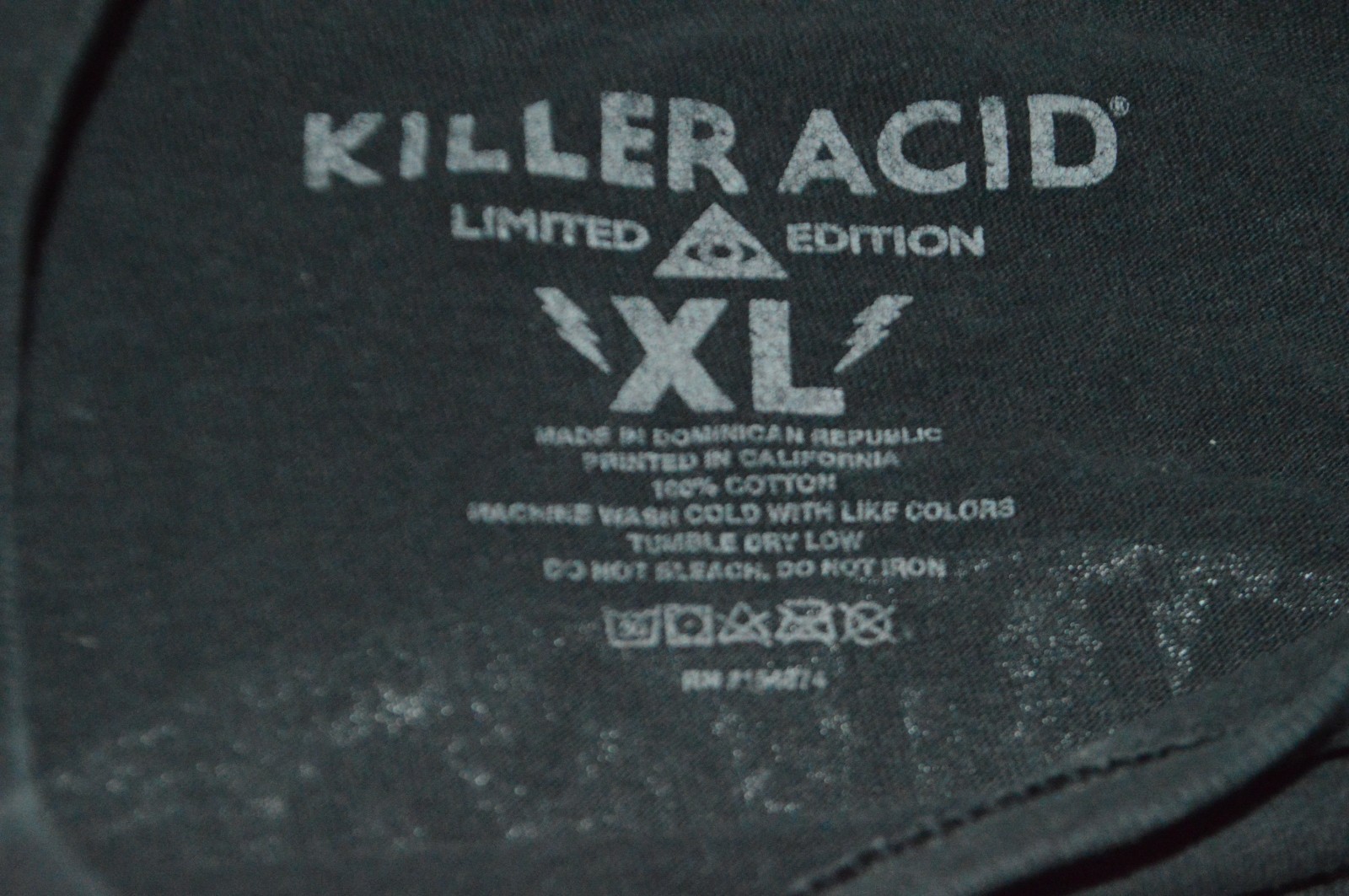 Killer Acid Limited Edition The World Goes On After We’re Gone T Shirt XL