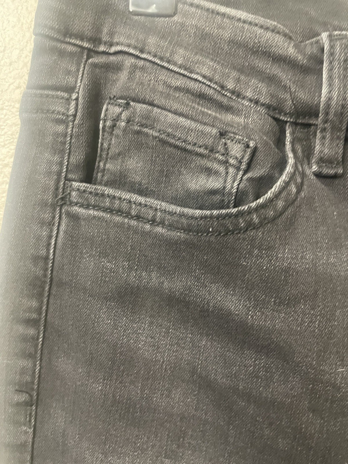 NWT Flying Monkey Black Label Jeans Womens 32 Faded Black Straight Leg
