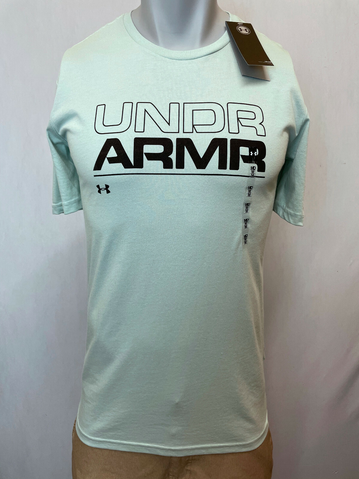 Under Armour Shirt Mens Small Medium Large Gray Pink Green Soft Athletic Fit
