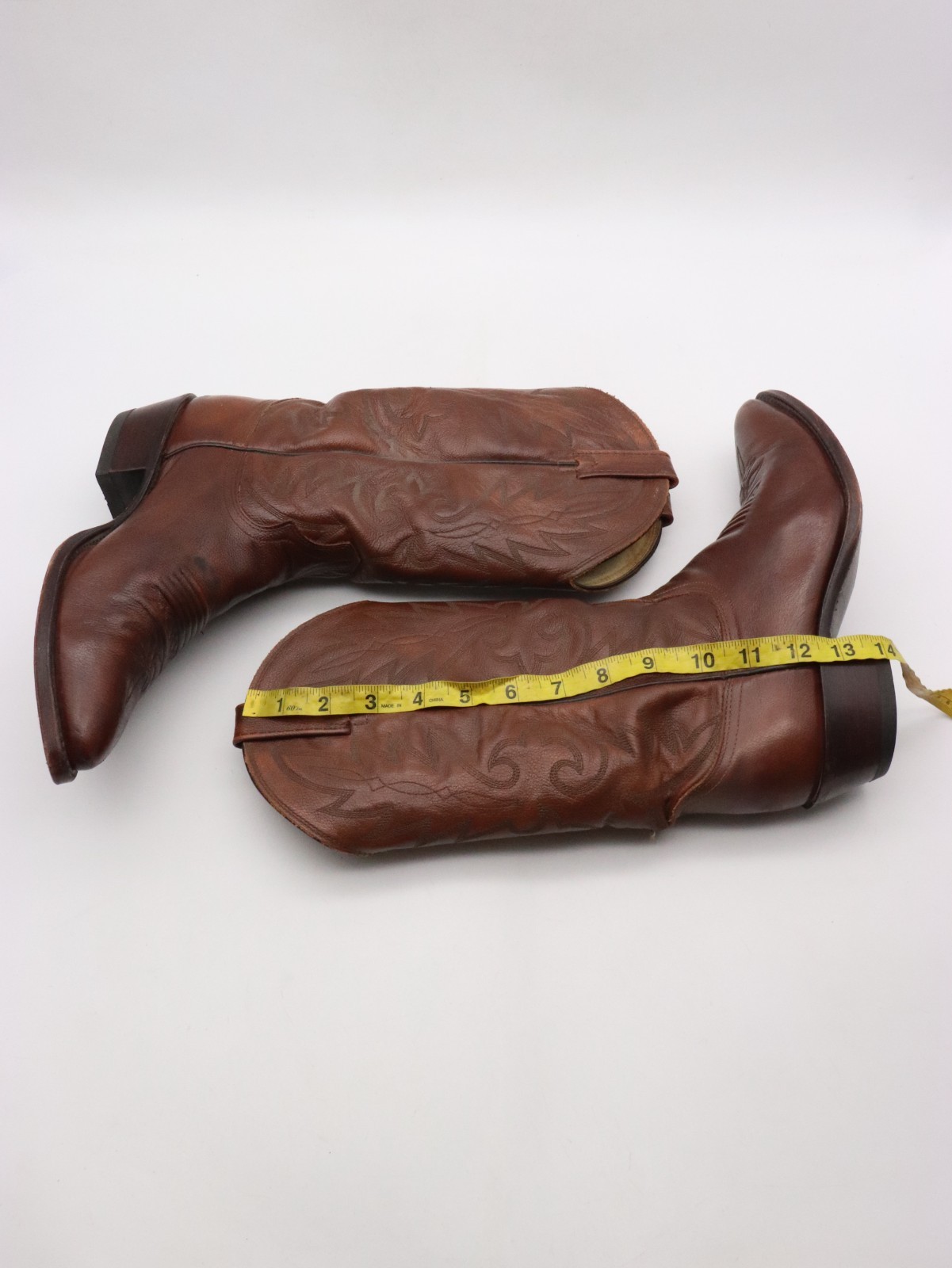 Dan Post Milwaukee Men’s Size 8.5 D Brown Leather Western Cowboy Boots