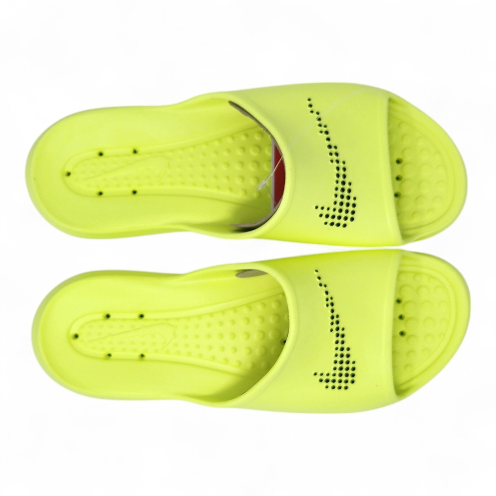 Nike Victori One Shower Pool Slides Men’s Sizes Volt Black CZ5478-700 NWOB