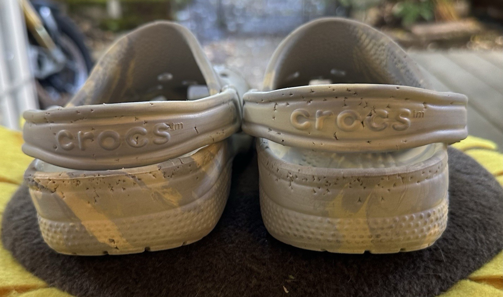 Crocs Kids Gray Classic Clog Sandals US 4 Slip-On Adjustable Strap Pikachu