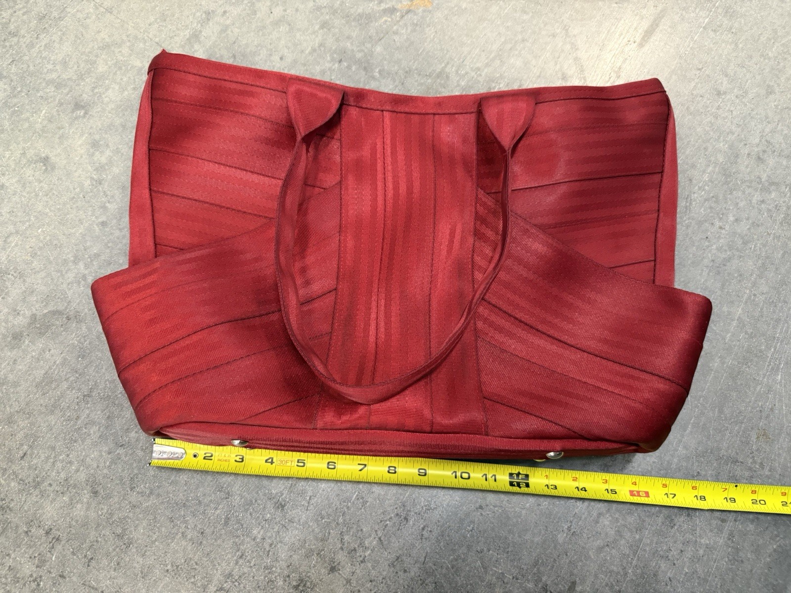 Maggie Bags Tote Seatbelt Material