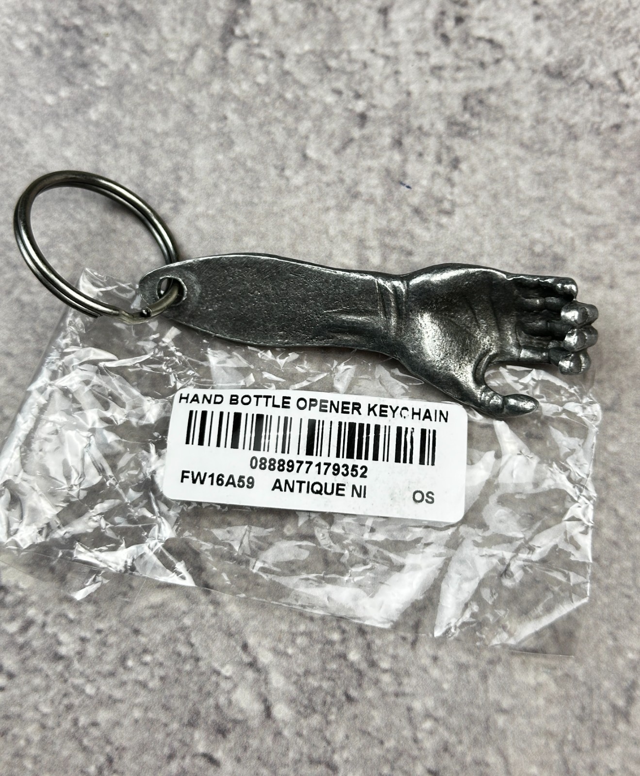 VINTAGE RARE supreme hand bottle KEYCHAIN ​KEYRING Metal carhartt corteiz stussy