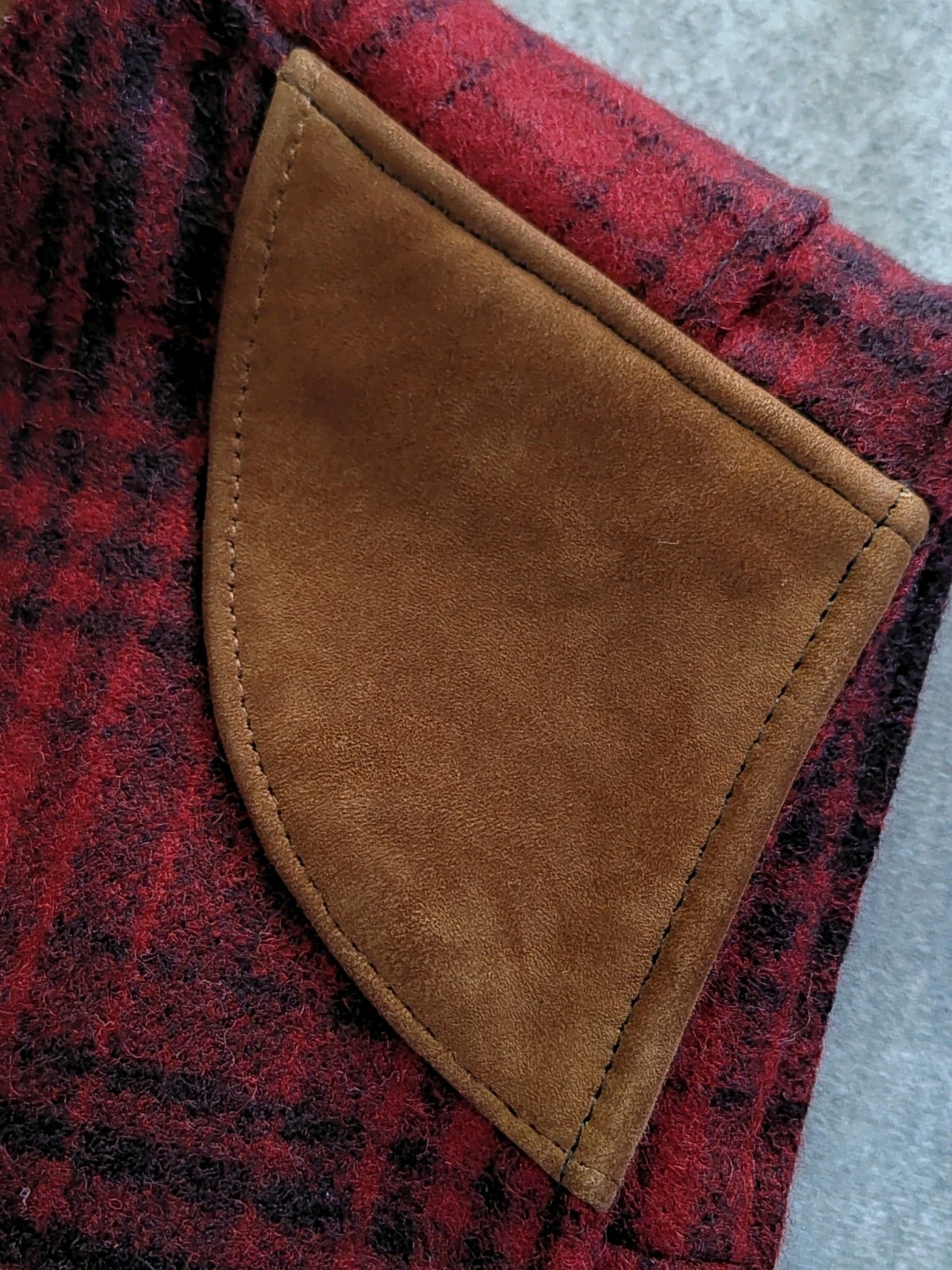 Abercrombie & Fitch Men’s Vintage 80s Buffalo Plaid Hunting Vest Jacket Size S