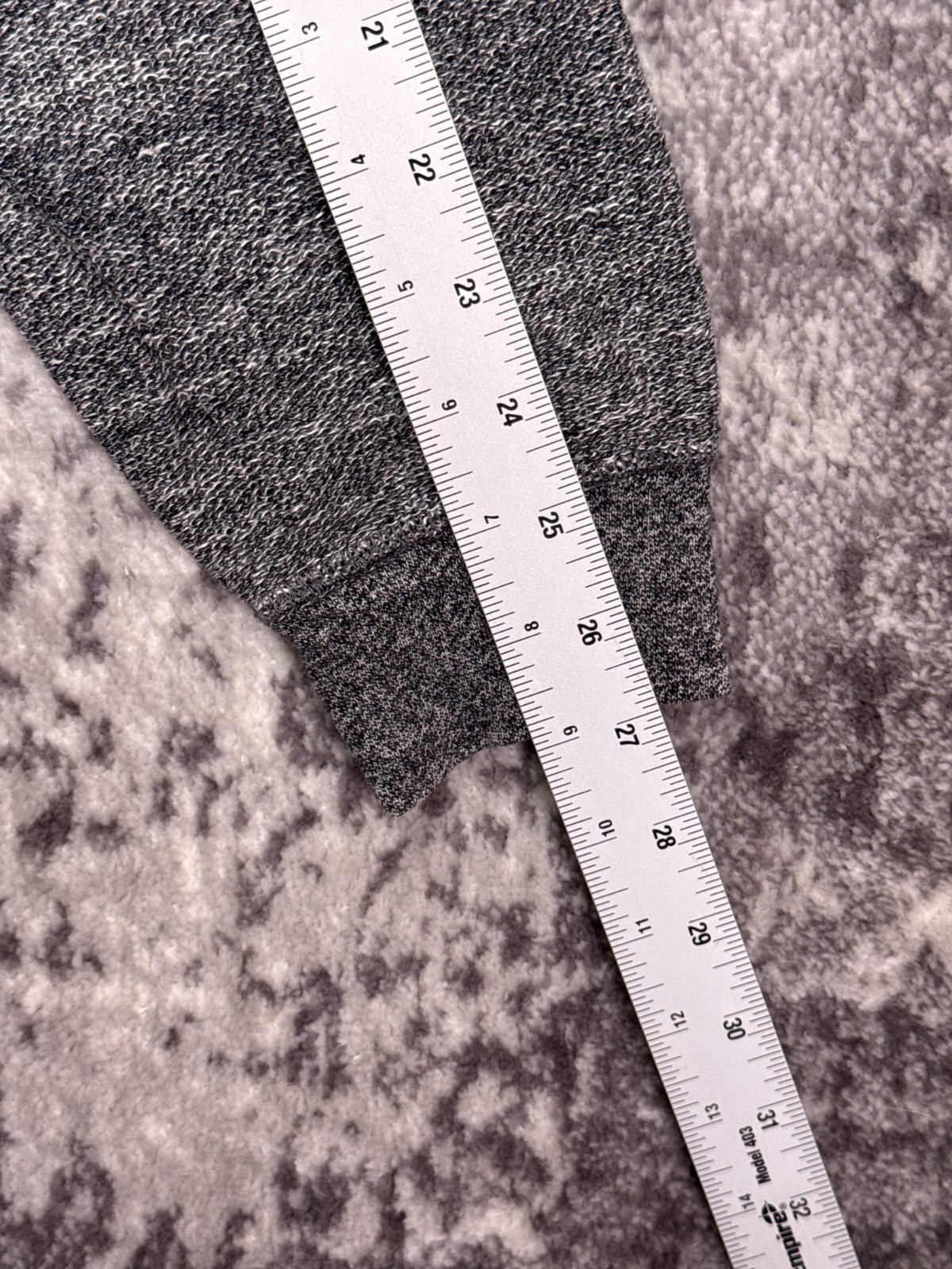 Norse Projects Sweatshirt Medium Mens Loopback French Terry Cotton Linen Gray