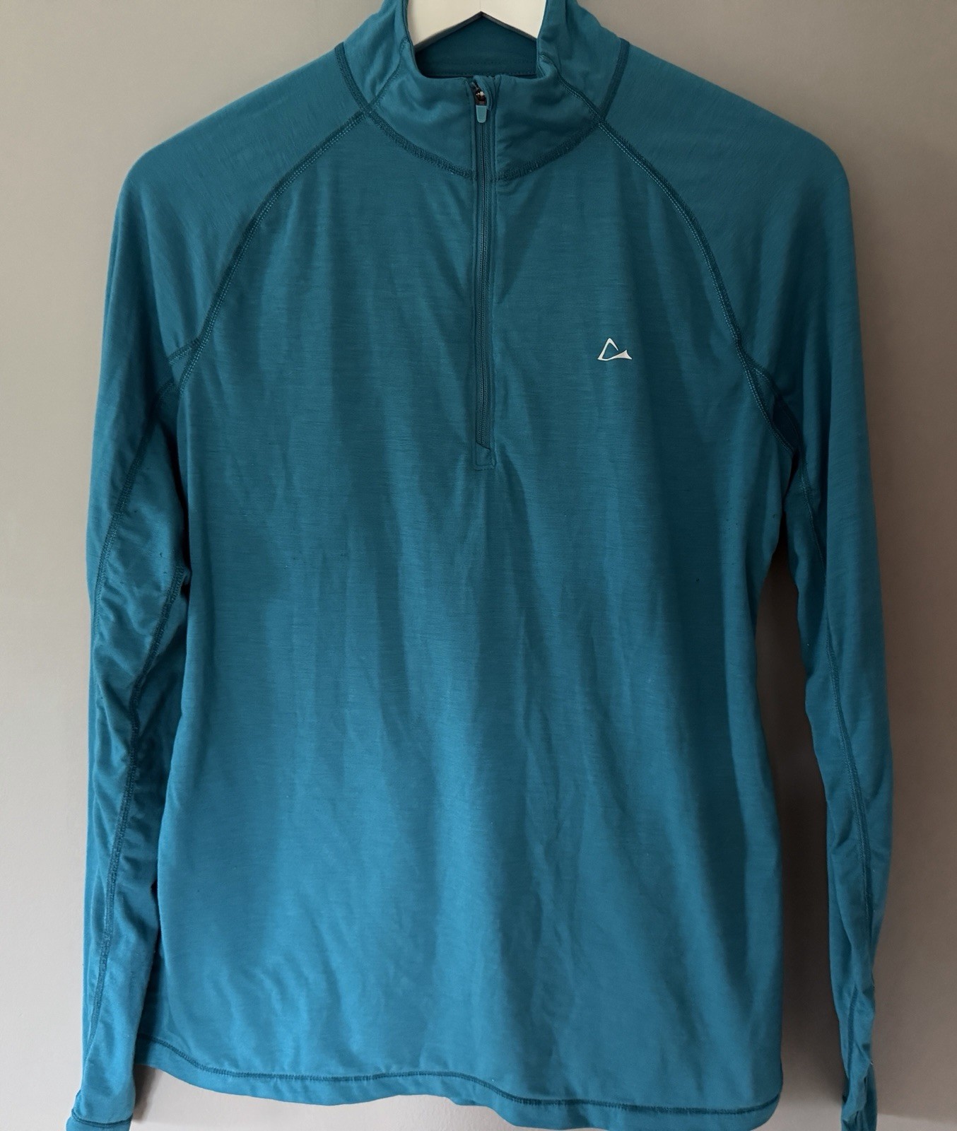 Paradox Dry Release Base Layer Top Womens Med Wool Merino Blend 1/4 Zip J27