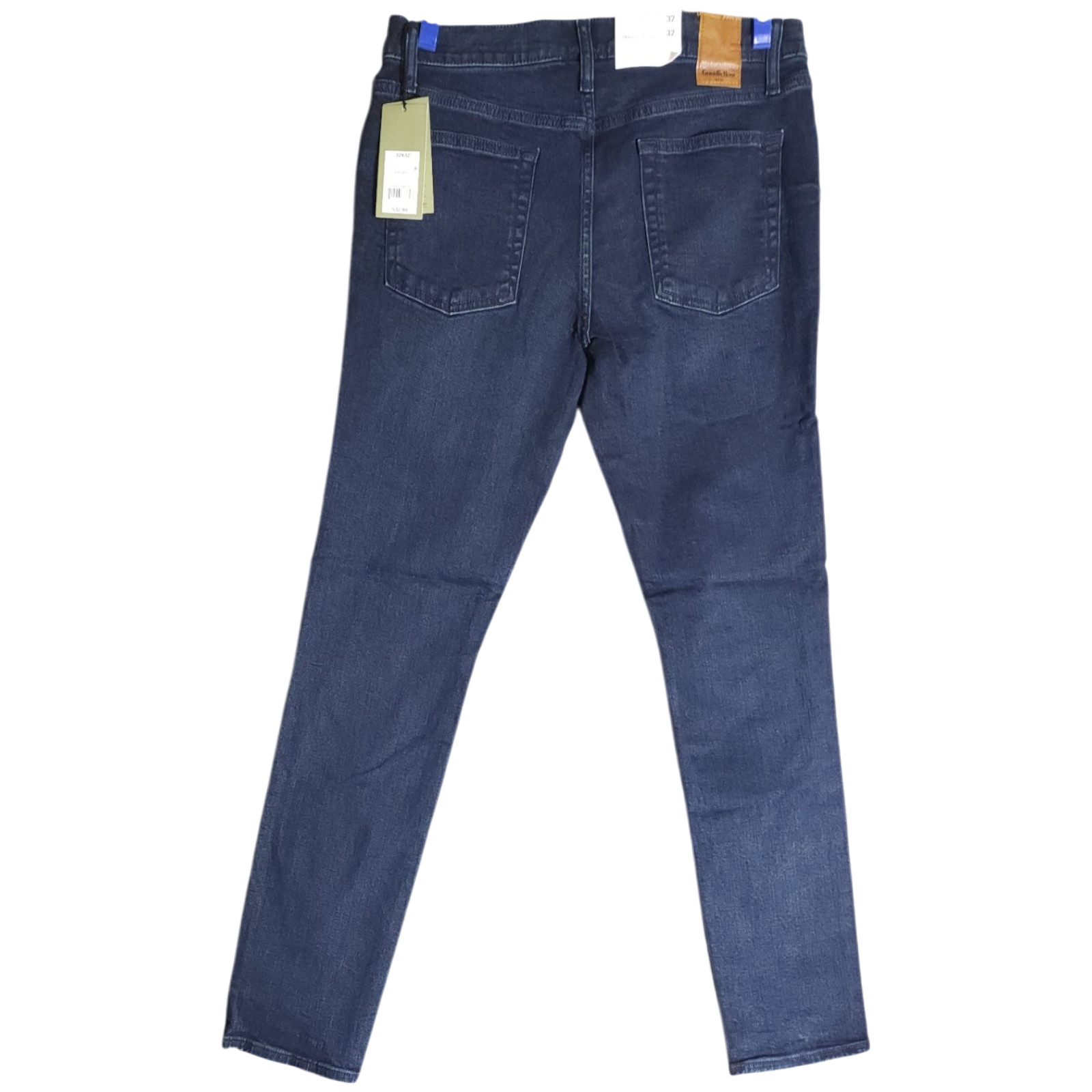 Goodfellow & Co Men Total Flex Skinny Jeans 32×32 Dark Wash Blue Stretch Denim