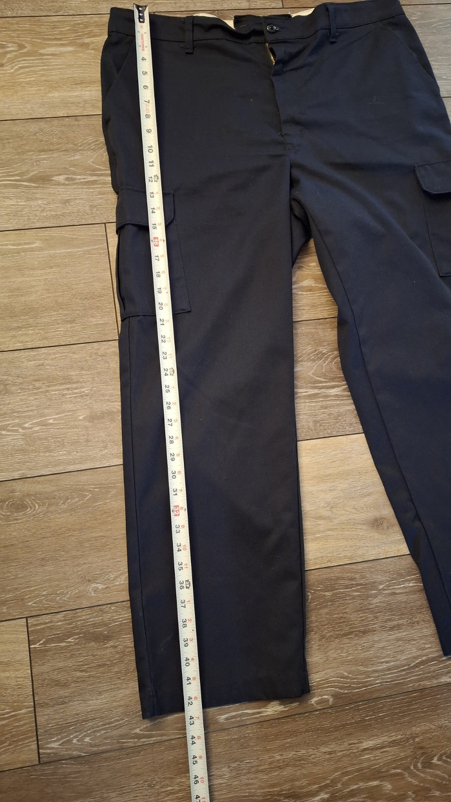 Red Kap Men’s Industrial Cargo Work Pants Navy Blue 42×30 Utility Uniform PT88