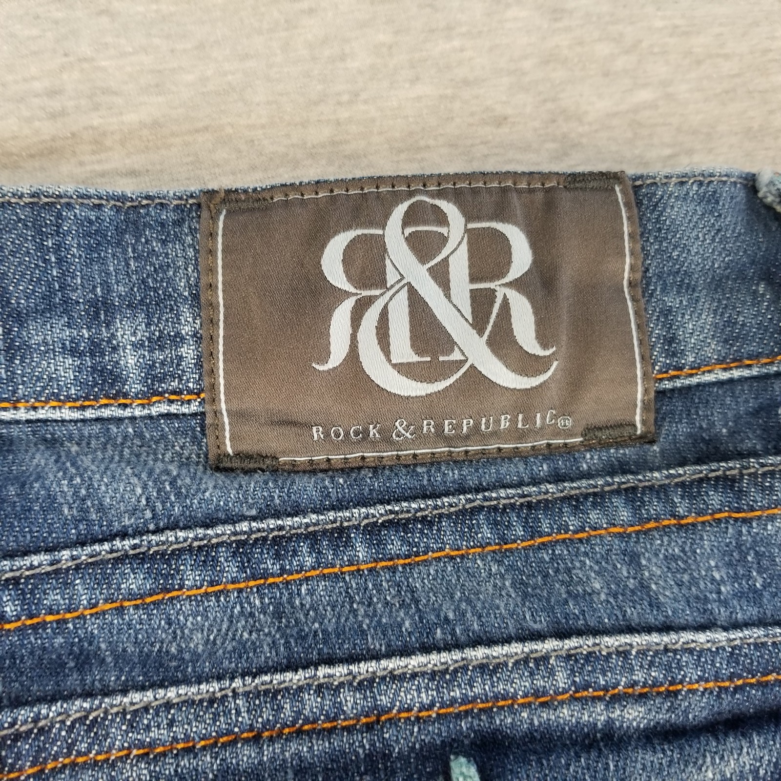 Rock & Republic Jeans Women’s Sz 28 2000s VTG 98%Cotton MedWash Normcore Cute