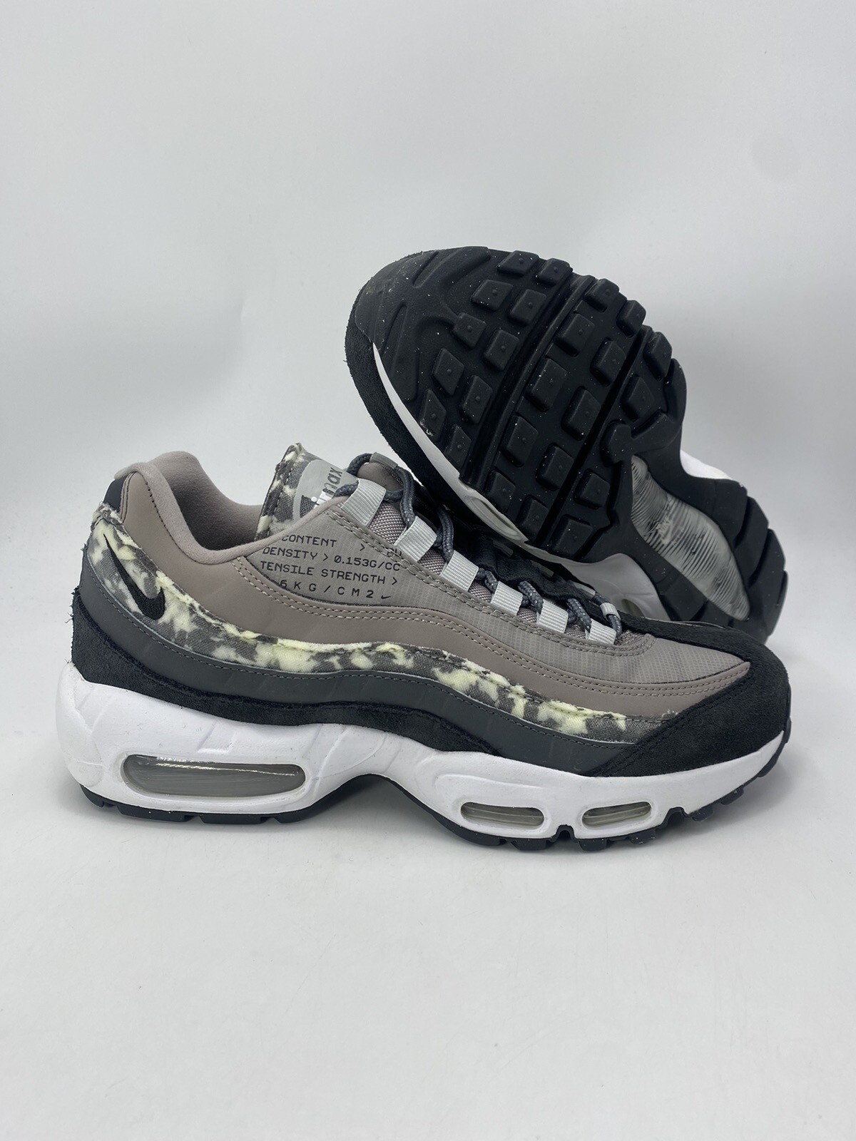 Nike Air Max 95 SE Enigma Stone Camo Off Noir Shoes CU1560-001 Men’s Size 9