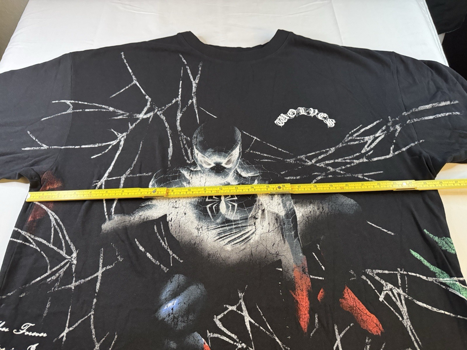DARC Sport Marvel Spider-Man Wolves Forever Graphic T-Shirt XL Black Rare
