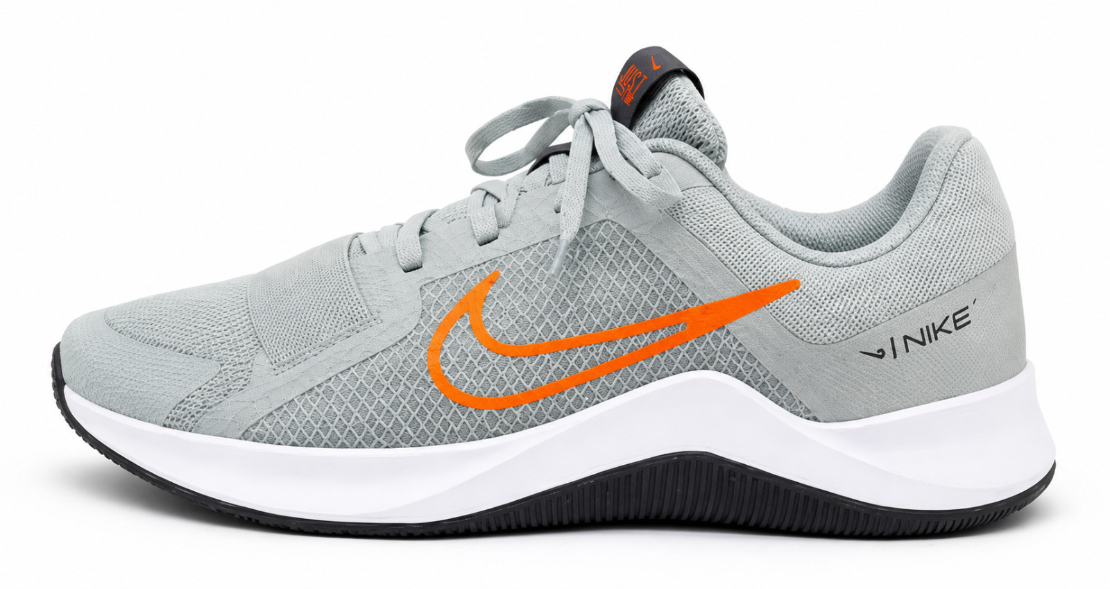 Nike MC Trainer 3 Men’s Training Shoes Size 11 Gray Orange Gym Sneakers Excelle